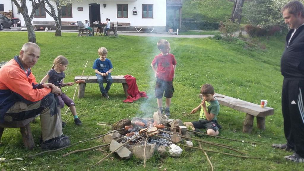 Bauernhof Familie Knoblechner Villa Nussdorf am Attersee Kültér fotó